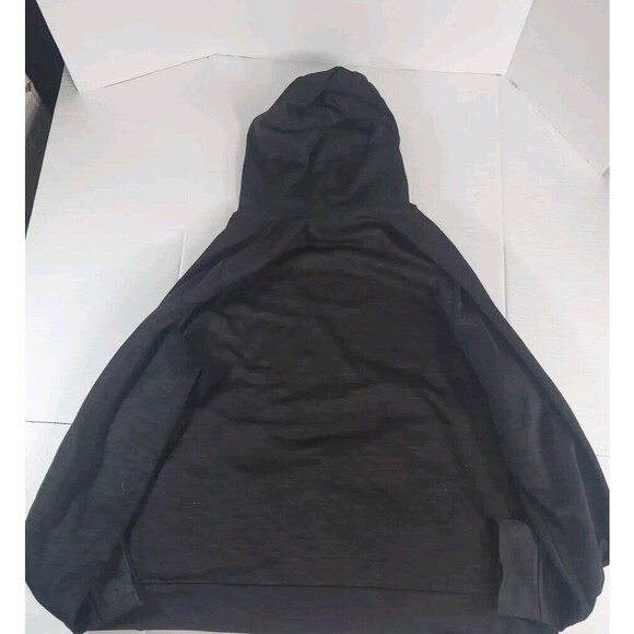 Men's Tek Gear Warmtek Soft Fleece Hoodie in Black with‎ Grey Size XL - Picture 2 of 12